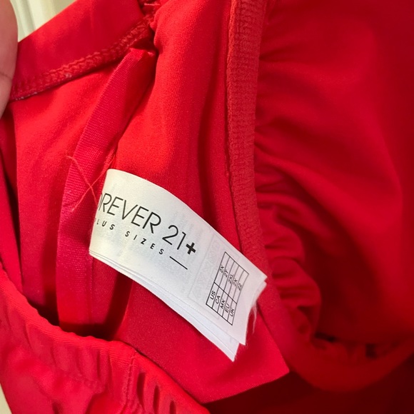 FOREVER 21+ Ruched Bathing Suit - Picture 3 of 4